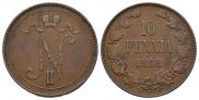 10 пенни 1898 года