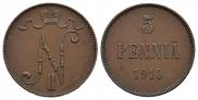 5 pennia 1910 year