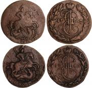 2 kopecks 1765 year