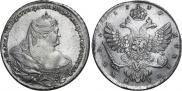 1 rouble 1737 year