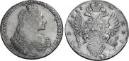1 rouble 1737 year