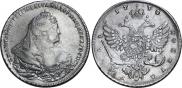 1 rouble 1738 year