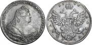 1 rouble 1738 year