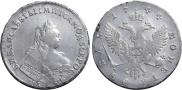 1 rouble 1744 year