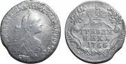 Grivennik 1766 year