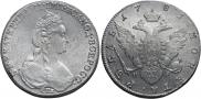 1 rouble 1781 year