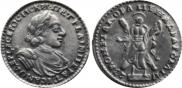 2 roubles 1723 year