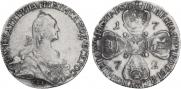 10 roubles 1772 year