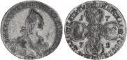5 roubles 1772 year