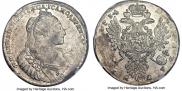 1 rouble 1734 year