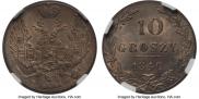 10 groszy 1840 year