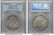 1 rouble 1780 year
