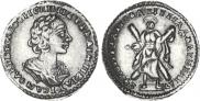 2 roubles 1724 year