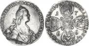 10 roubles 1766 year