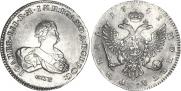 1 rouble 1741 year