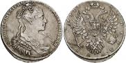 1 рубль 1734 года