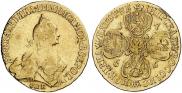 5 roubles 1766 year