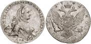 1 rouble 1762 year