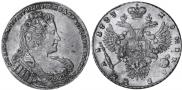 1 rouble 1733 year
