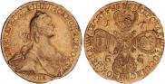 10 roubles 1766 year
