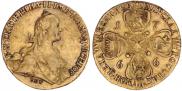 10 roubles 1766 year