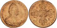 10 roubles 1783 year