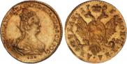 2 roubles 1785 year