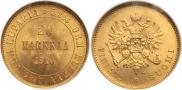 20 markkaa 1910 year
