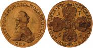 5 roubles 1762 year