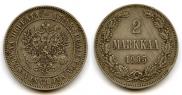 2 markkaa 1905 year