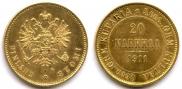 20 markkaa 1911 year