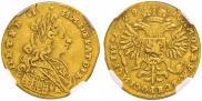 1 ducat 1729 year