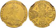 10 рублей 1774 года
