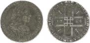 1 рубль 1724 года
