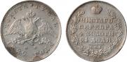 1 рубль 1829 года