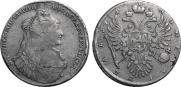 1 rouble 1734 year