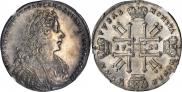 1 рубль 1728 года