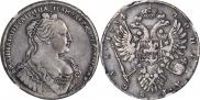 1 rouble 1734 year