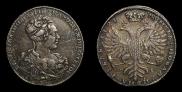 1 рубль 1727 года