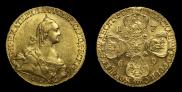 10 roubles 1769 year