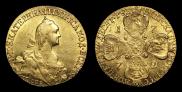 10 roubles 1772 year