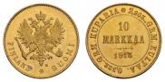 10 markkaa 1913 year