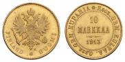10 markkaa 1913 year
