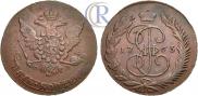 5 kopecks 1765 year