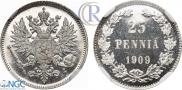 25 pennia 1909 year