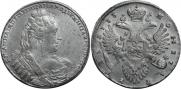 1 рубль 1733 года