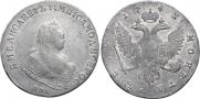 1 rouble 1743 year