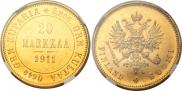 20 markkaa 1911 year