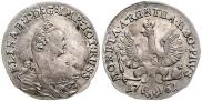 3 grosze 1761 year