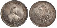 1 rouble 1742 year